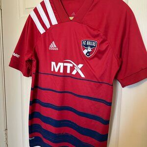 Adidas FC Dallas Home Jersey 2022-2023 XLarge Authentic Shirt
